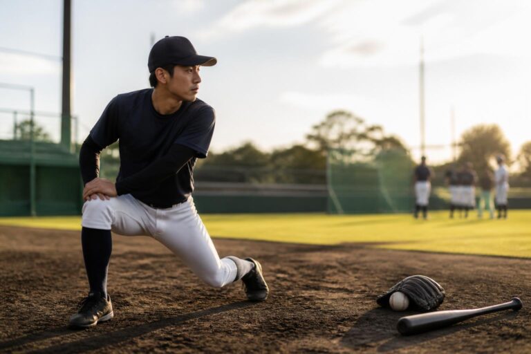 野球のバットスイングで肋骨に痛みが出る場合、どう予防する？